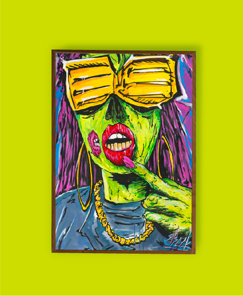 Zombie Girl Kiss
